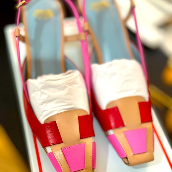 FRANCES VALENTINE KITTEN HEEL PUMPS (NWT) - Picture 2 of 8